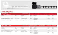 STIGESTROPPER / LADDER TIES